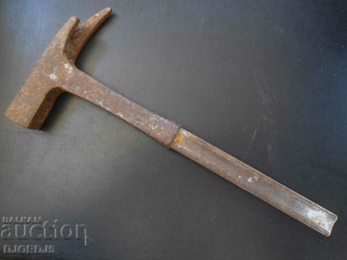 Old formwork hammer, markings - 5