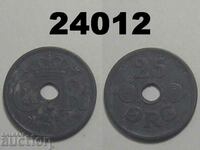 Дания 25 оре 1942 монета