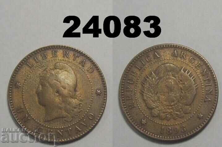 Аржентина 1 центаво 1893 отлична