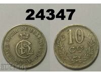 Luxembourg 10 centimes 1924
