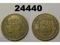 Франция 2 франка 1934