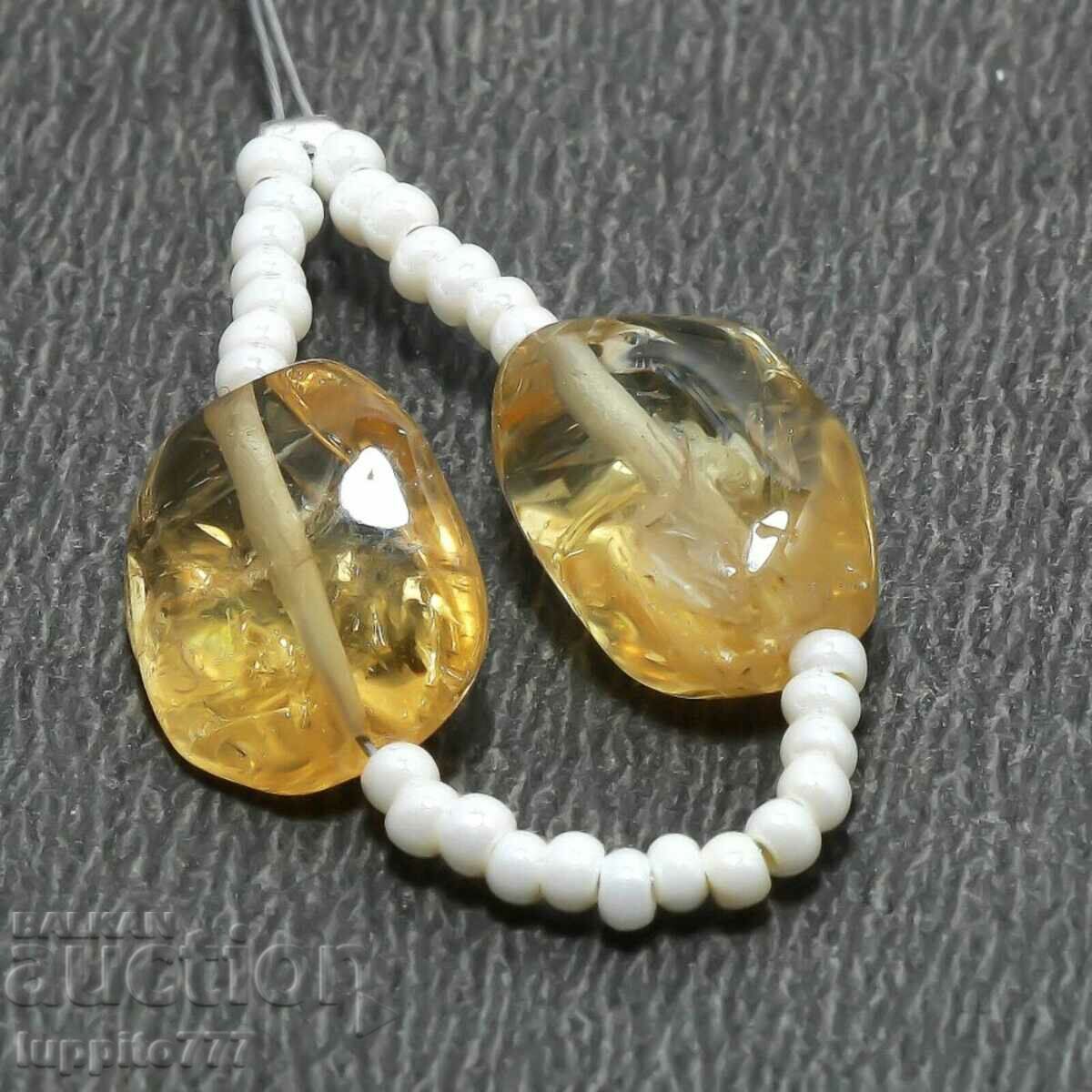 9.90 carat natural citrine string with price 39.99 BGN | € 20.45 9.90 carat natural citrine string with price 39.99 BGN | € 20.45