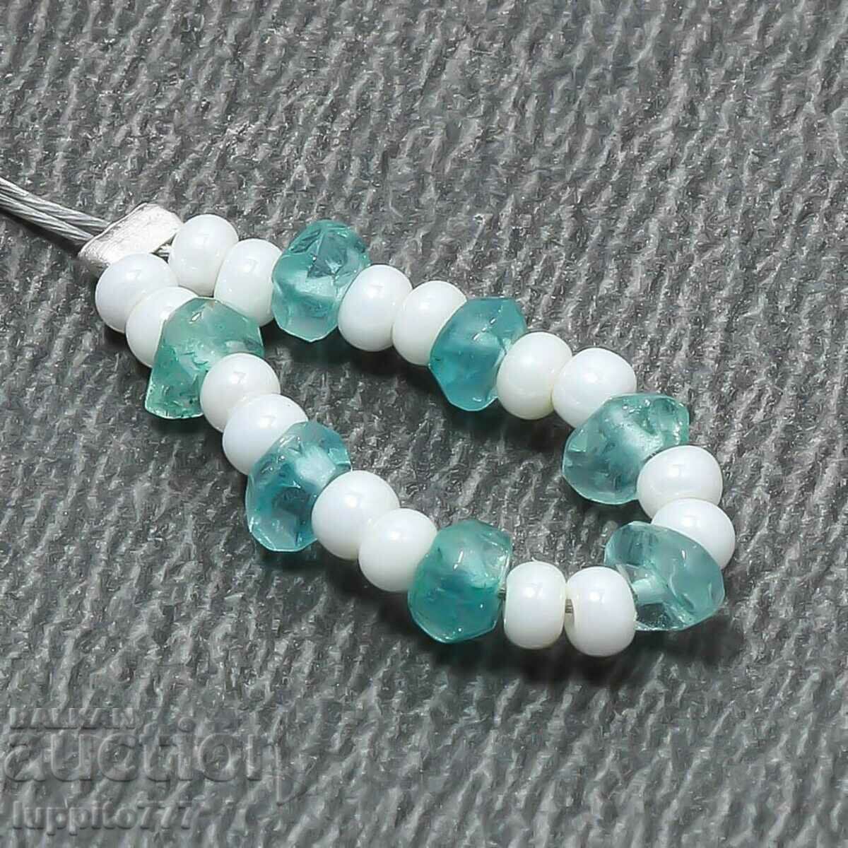 Φυσικό γαλαζοπράσινο βηρύλ 5,60 καρατίων με τιμή 39.99 BGN | € 20.45 Φυσικό γαλαζοπράσινο βηρύλ 5,60 καρατίων με τιμή 39.99 BGN | € 20.45