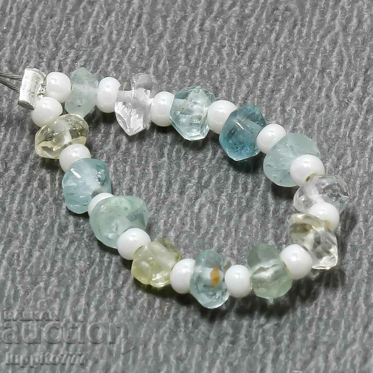 Φυσικό γαλαζοπράσινο βηρύλ 7,30 καρατίων με τιμή 29.99 BGN | € 15.33 Φυσικό γαλαζοπράσινο βηρύλ 7,30 καρατίων με τιμή 29.99 BGN | € 15.33