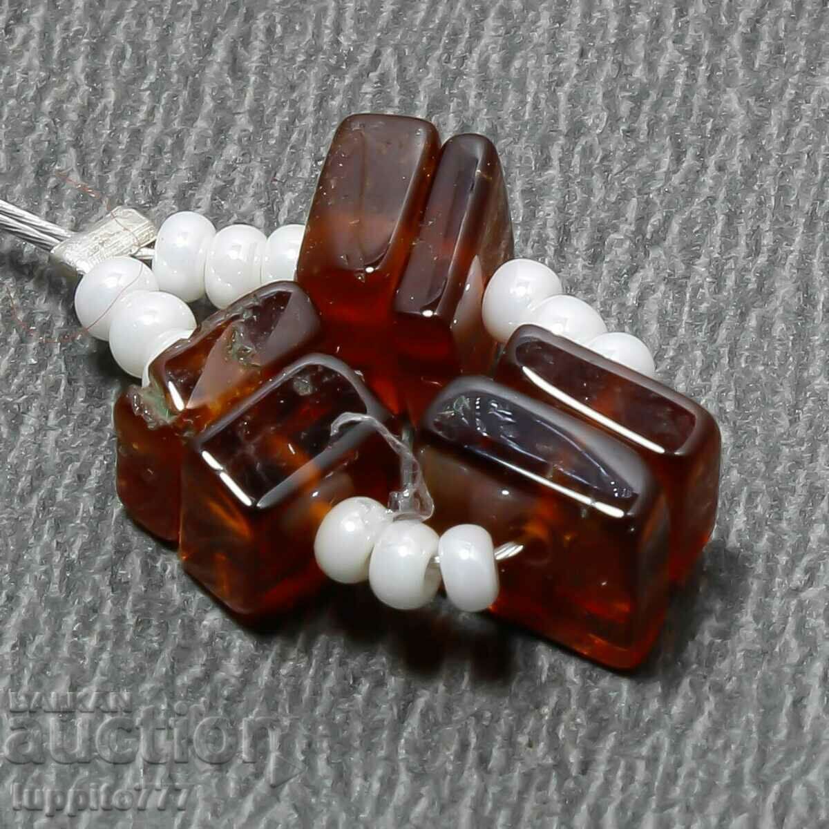 Μαξιλάρια γρανάτης 9,55 καρατίων φυσικό hesonite με κορδόνια με τιμή 29.99 BGN | € 15.33 Μαξιλάρια γρανάτης 9,55 καρατίων φυσικό hesonite με κορδόνια με τιμή 29.99 BGN | € 15.33