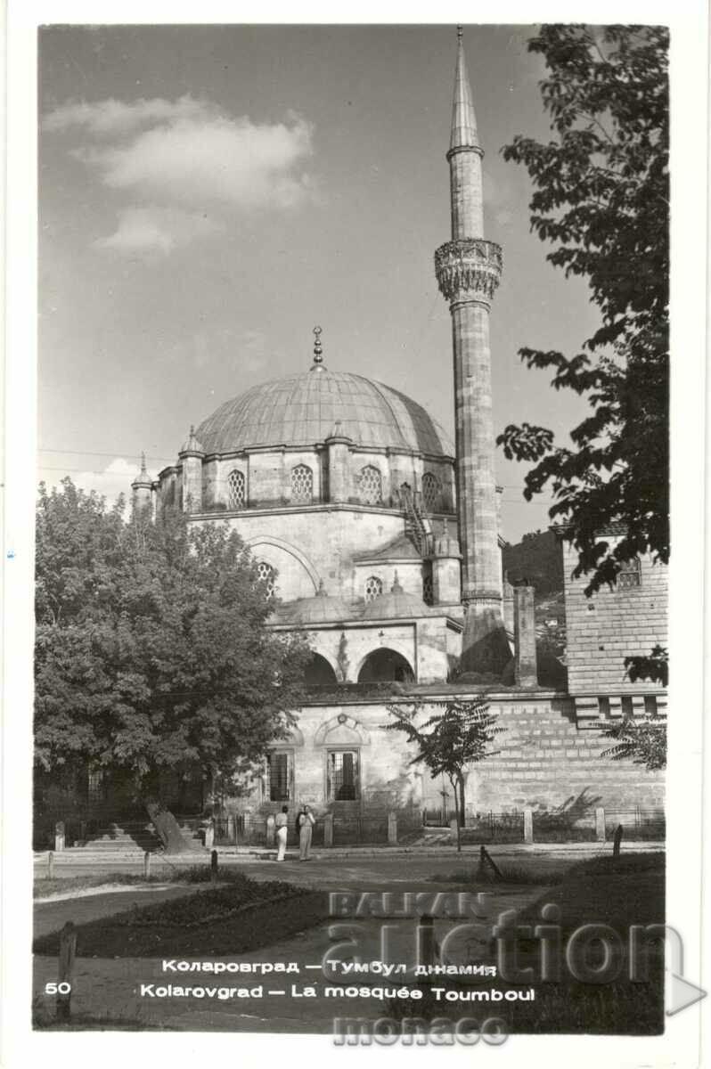 Carte veche - Shumen, moscheea Tumbul