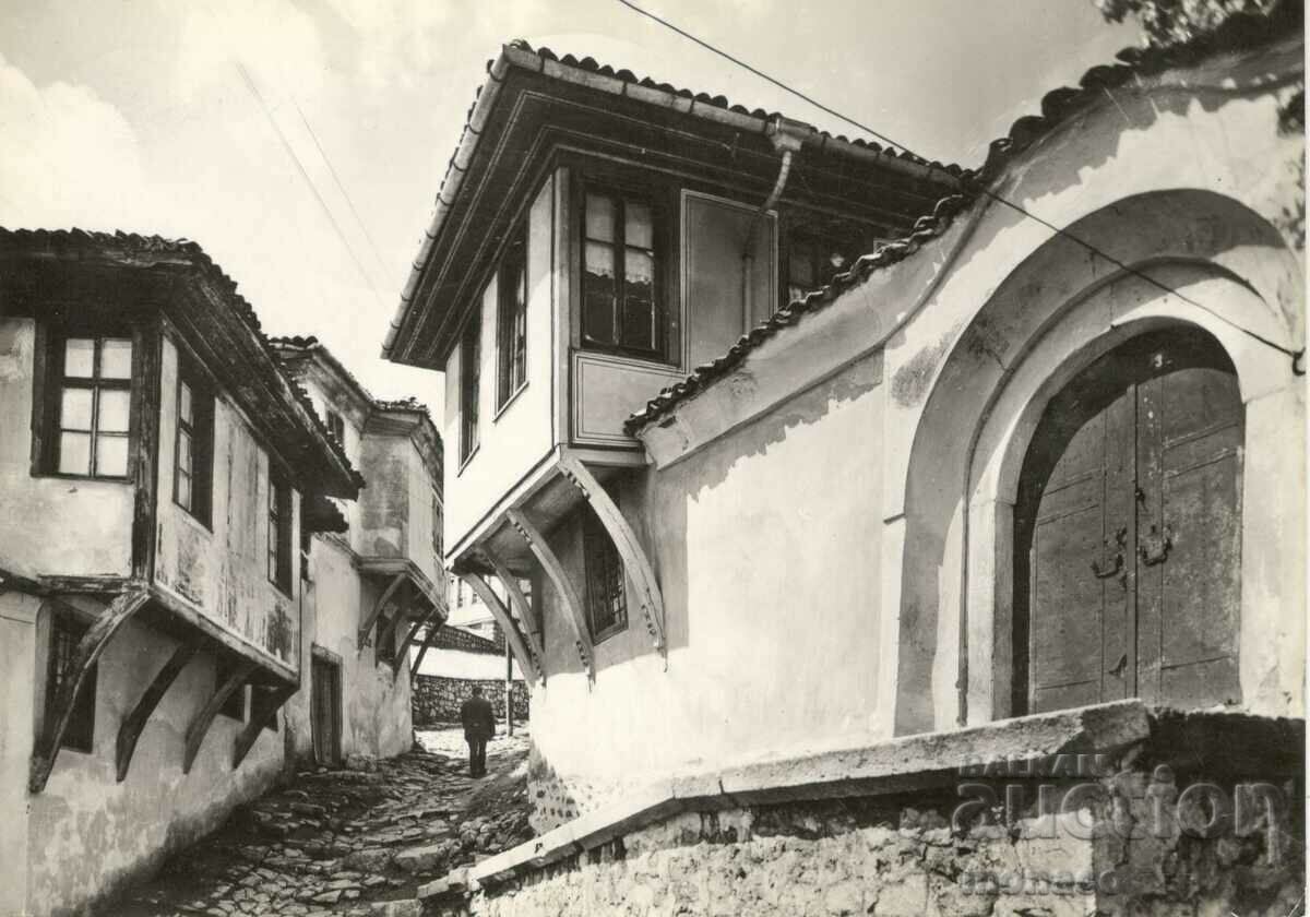 Παλιά καρτ ποστάλ - Plovdiv, Παλιά σπίτια A-8