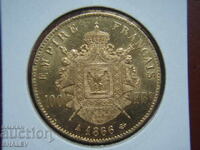 100 Francs 1866 A France (100 Francs France) - AU+ (gold)