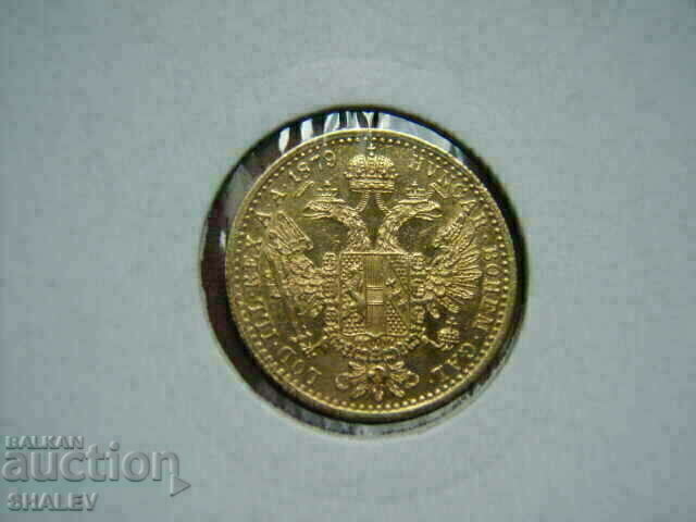 Аукцион 1 Ducat 1879 Austria (1 дукат Австрия) -  XF/AU (злато)