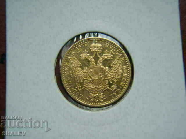 Доставка на 1 Ducat 1879 Austria (1 дукат Австрия) -  XF/AU (злато)