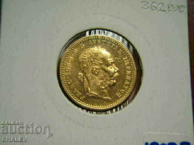 1 Ducat 1879 Austria - XF/AU (gold) - 5 1 Ducat 1879 Austria - XF/AU (gold) - 5