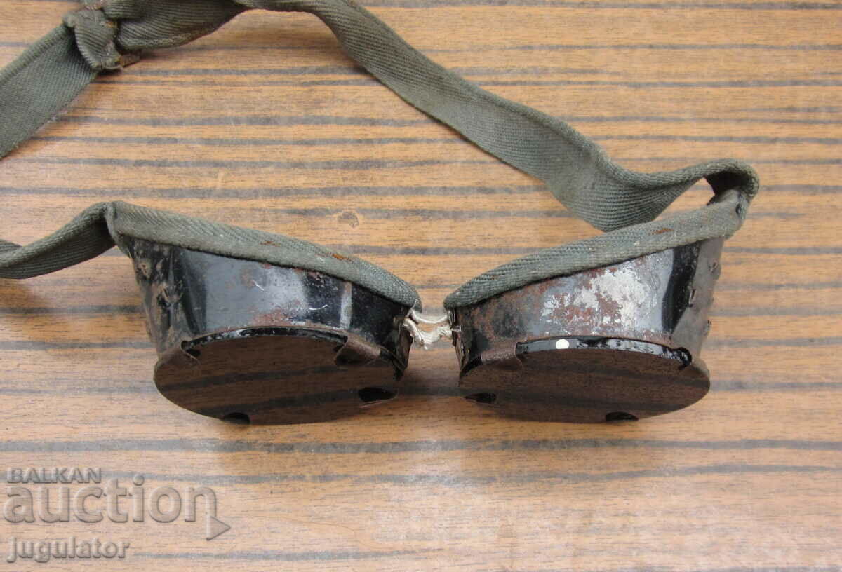 стари очила за заваряване стъклени очила на заварчик