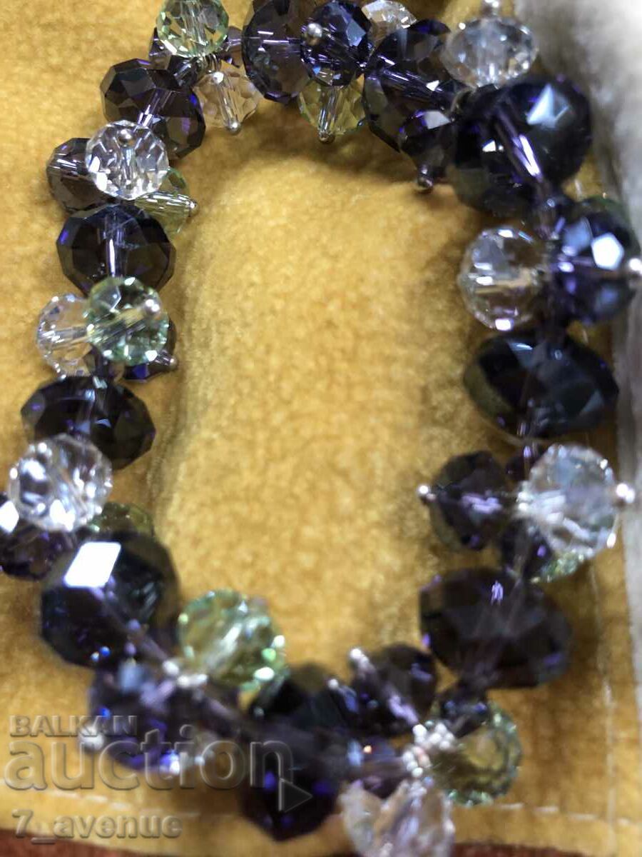 BRACELET, elastic band, crystals with price 29.99 BGN | € 15.33 BRACELET, elastic band, crystals with price 29.99 BGN | € 15.33