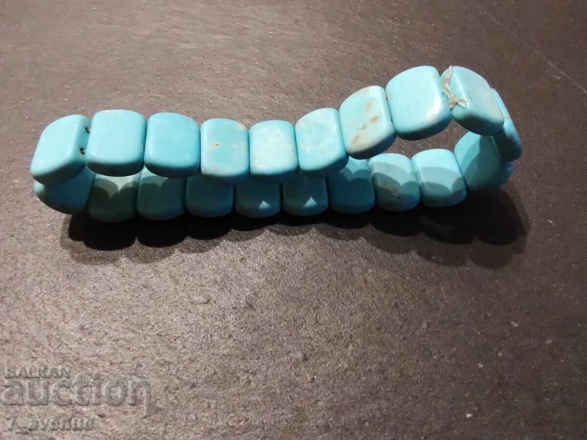 Brățară, turcoaz, 12 mm lățime, 18.08.2025 cu preț 49.00 BGN | € 25.05 Brățară, turcoaz, 12 mm lățime, 18.08.2025 cu preț 49.00 BGN | € 25.05