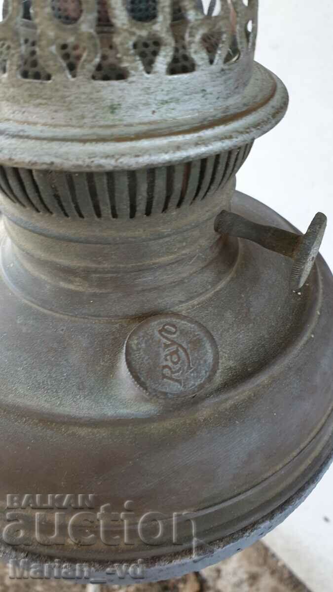Auction  Old 1894 Bradley & Hubbard parlor gas lamp