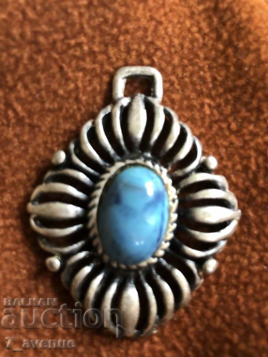 MEDALLION / PENDANT, turquoise with price 49.99 BGN | € 25.56