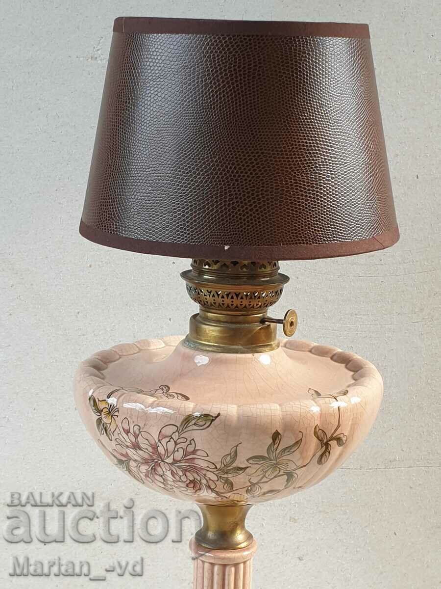 Old large porcelain table lamp - 5 Old large porcelain table lamp - 5