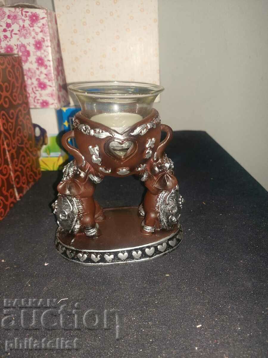 candle holder - ideal gift!, BGN 10 with price 10.00 BGN | € 5.11 candle holder - ideal gift!, BGN 10 with price 10.00 BGN | € 5.11