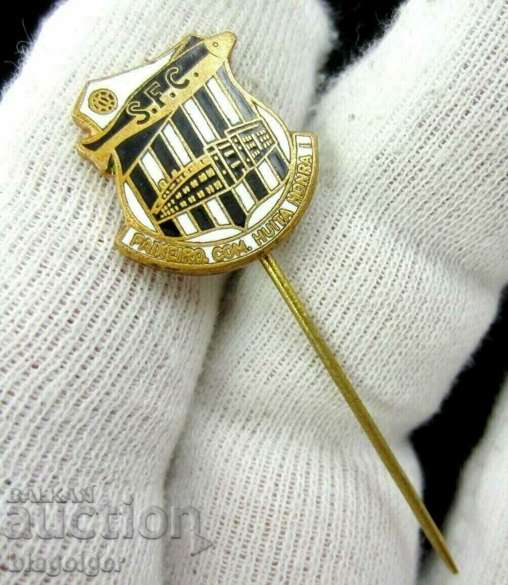 Soccer Badge - Rare Soccer Badge - SANTOS Brazil - Enamel with price 10.99 BGN | € 5.62 Soccer Badge - Rare Soccer Badge - SANTOS Brazil - Enamel with price 10.99 BGN | € 5.62