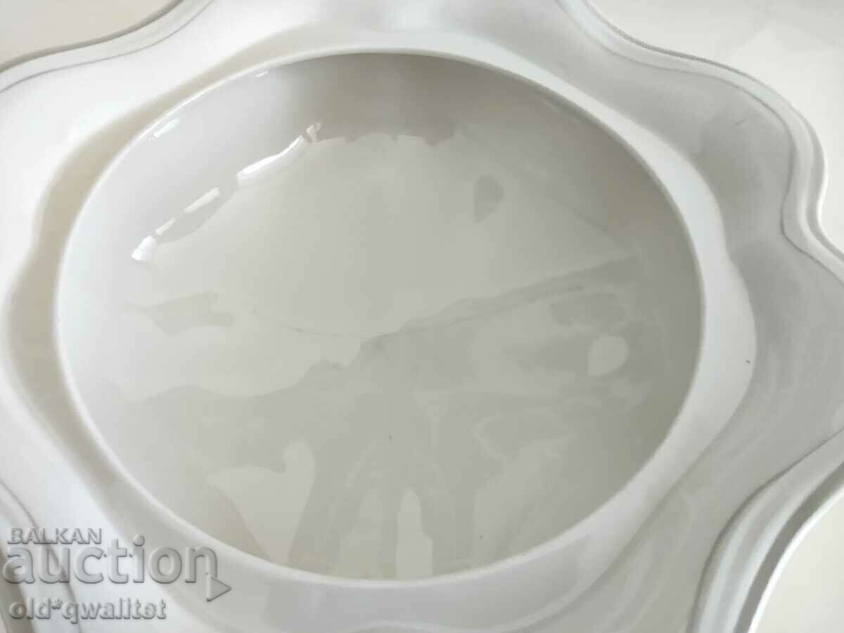 Porcelain flower pot - Germany Weimar, stamps - 6 Porcelain flower pot - Germany Weimar, stamps - 6