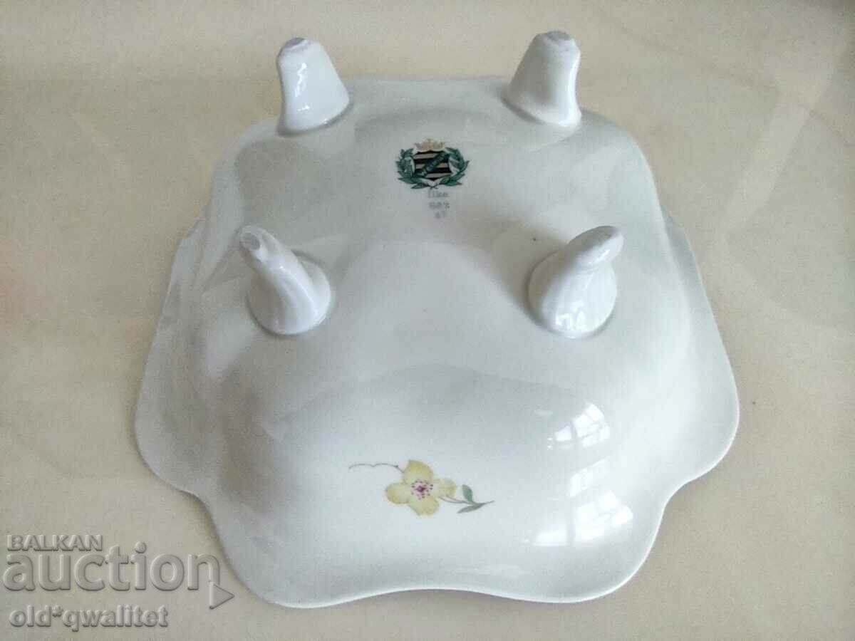 Porcelain flower pot - Germany Weimar, stamps - 7 Porcelain flower pot - Germany Weimar, stamps - 7