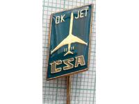Insigna 13011 - Compania Aeriană CSA - Cehoslovacia