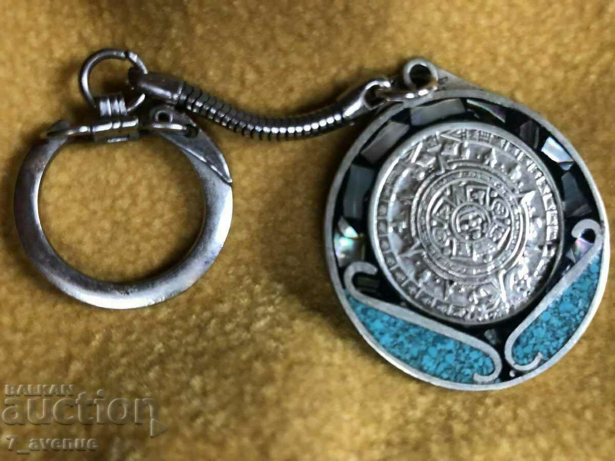 Auction KEY HOLDER , print: Alpaka, Mexico or area Auction KEY HOLDER , print: Alpaka, Mexico or area