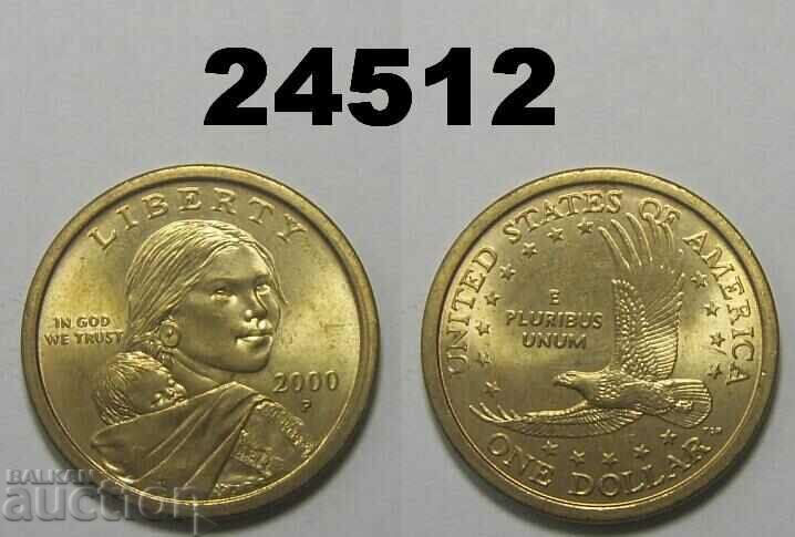 САЩ 1 долар 2000 P