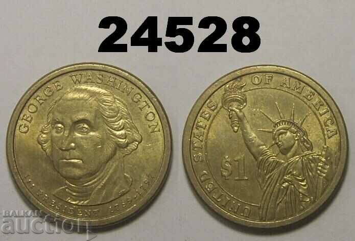 US $1 2007 P Washington