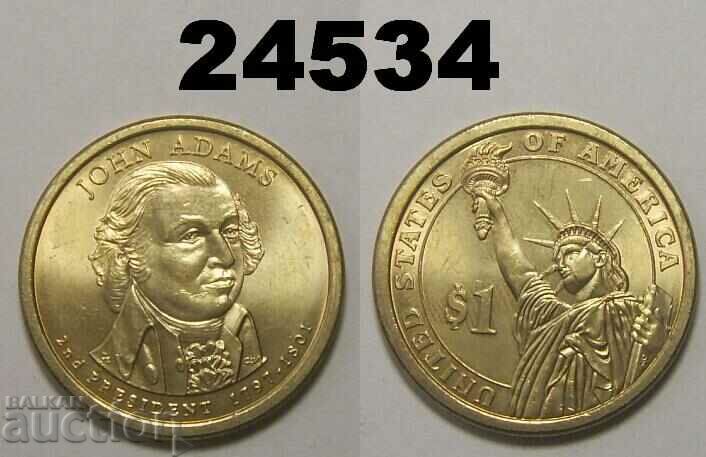 САЩ 1 долар 2007 P John Adams