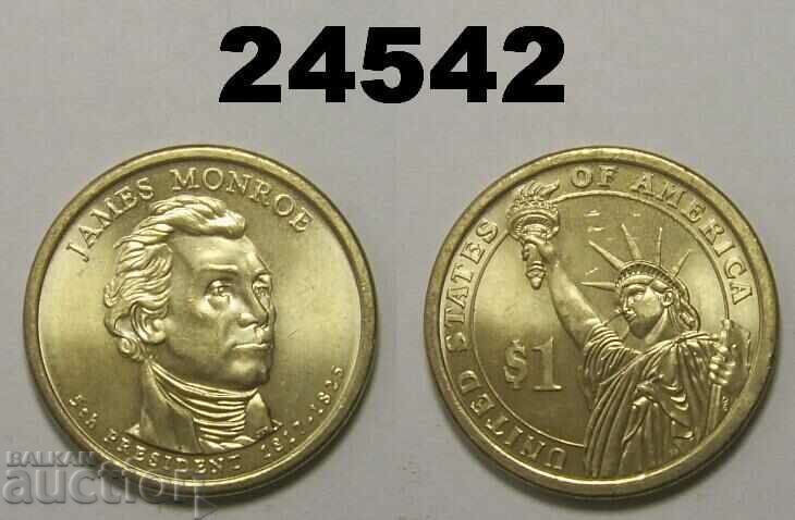 US $1 2008 P James Monroe