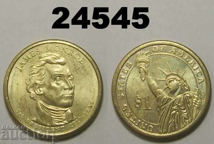 US $1 2008 D James Monroe