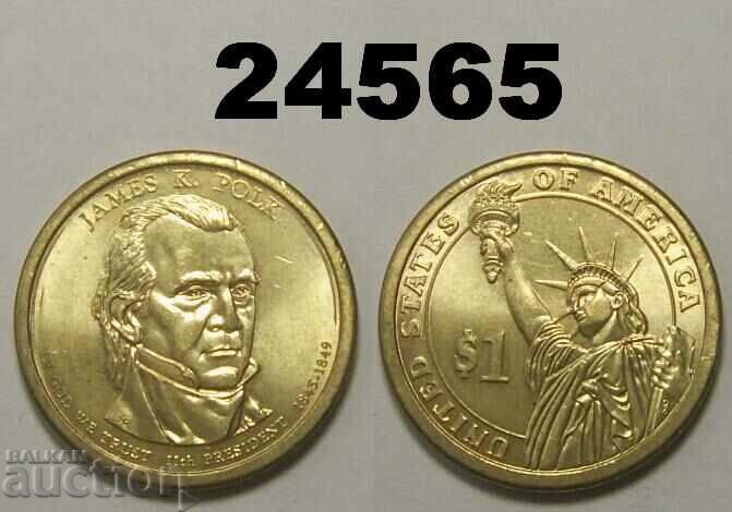 САЩ 1 долар 2009 P James Polk