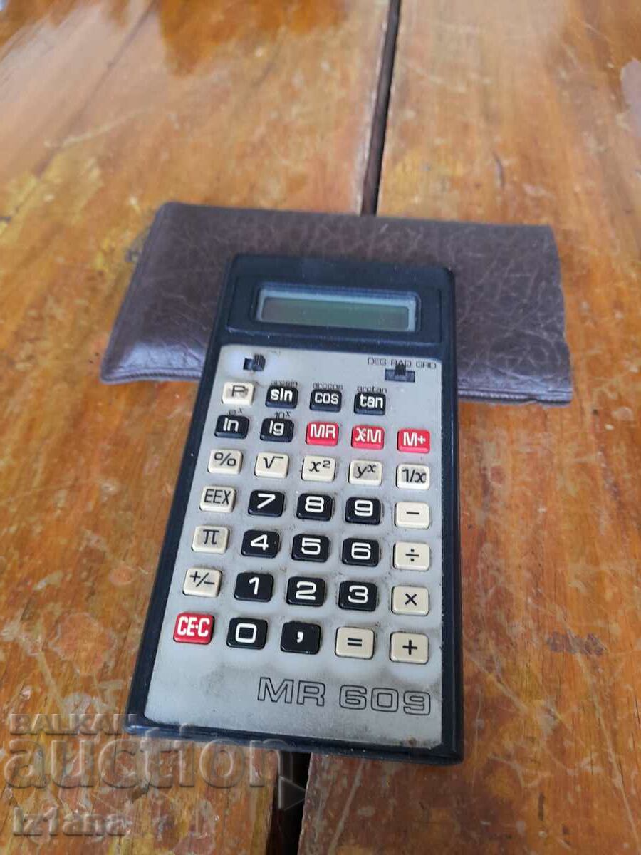 Calculator vechi MR 609 cu preț 20.00 BGN | € 10.23