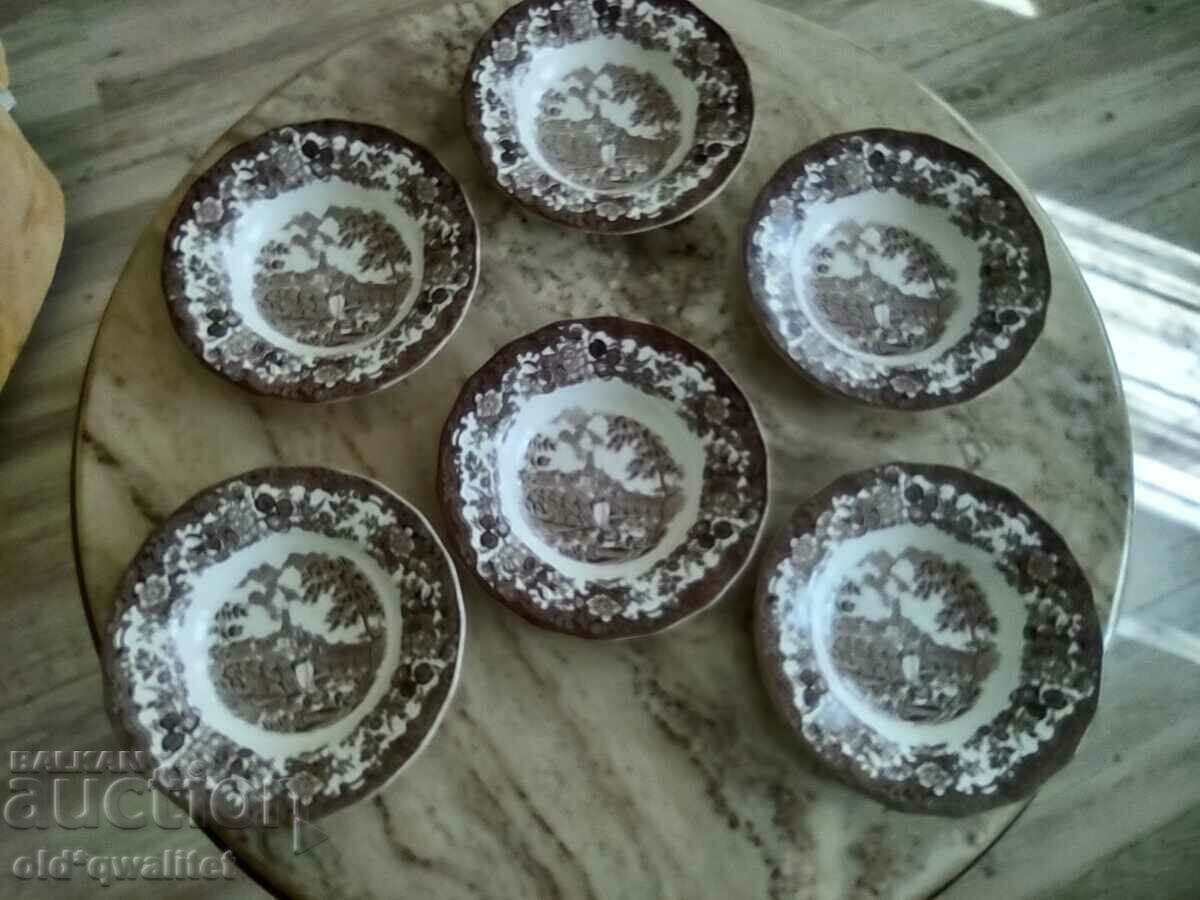 Service - plot, for 6 pers., England, stamps - 6 Service - plot, for 6 pers., England, stamps - 6