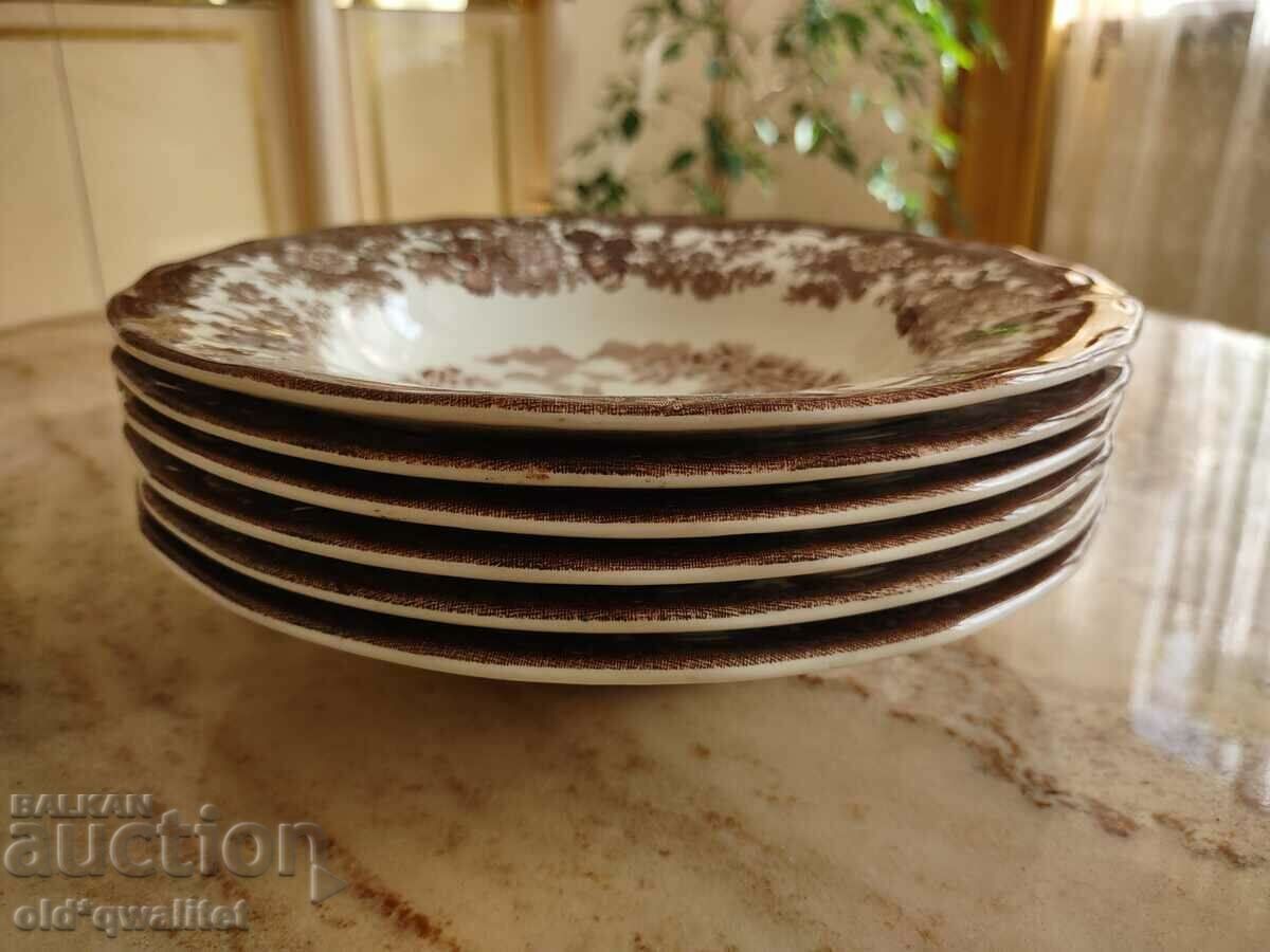 Service - plot, for 6 pers., England, stamps - 7 Service - plot, for 6 pers., England, stamps - 7