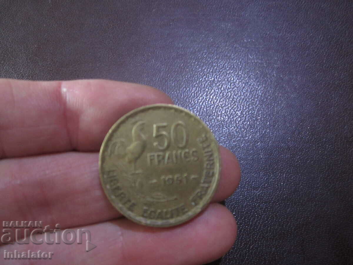 1951 50 de franci