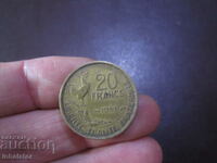 1951 год 20 франка