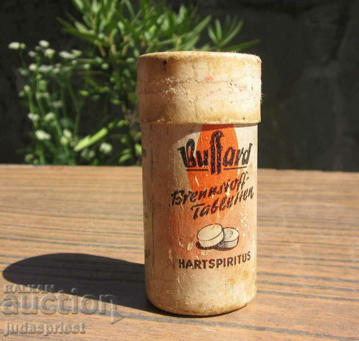 WW2 German German dry spirit box