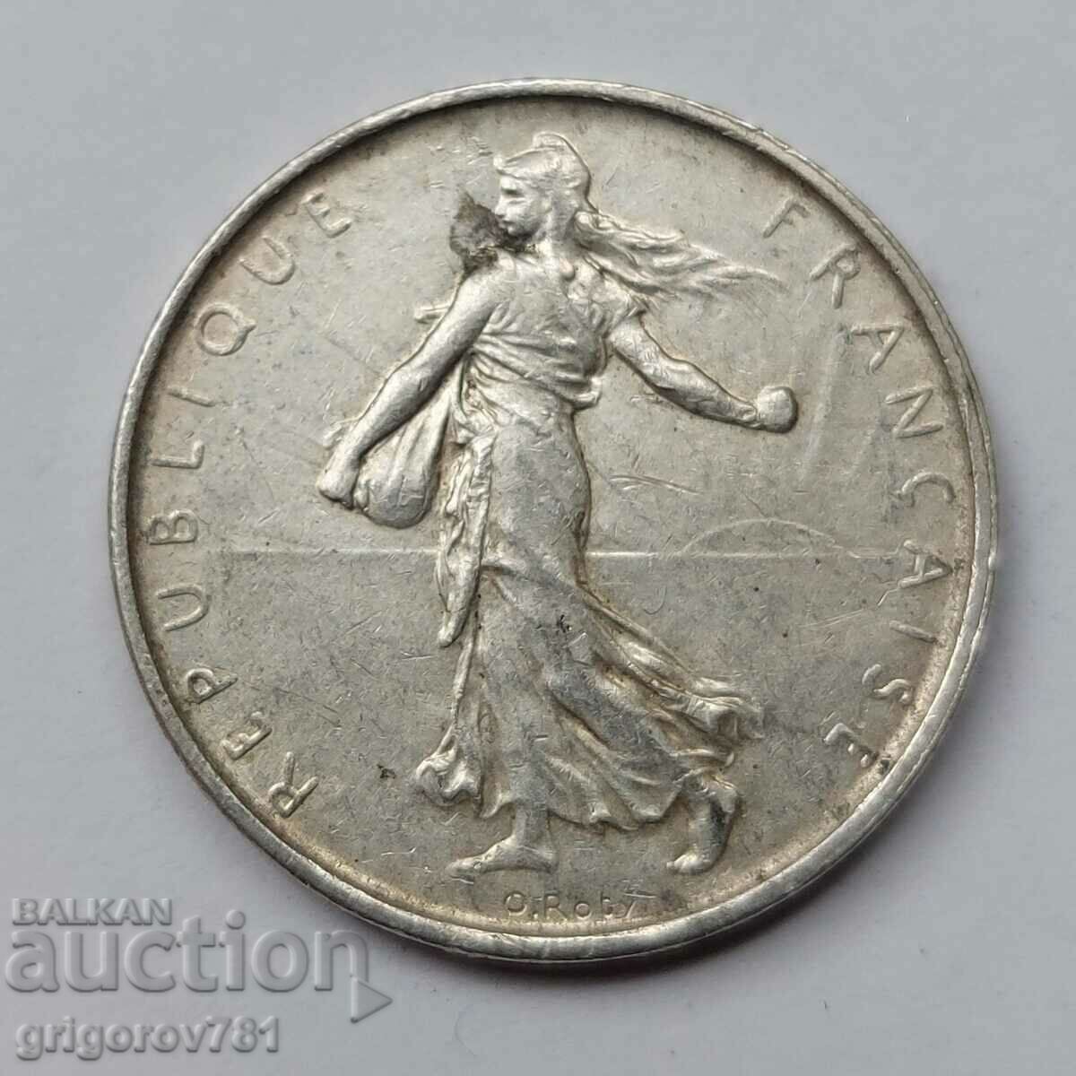5 Φράγκα Ασήμι Γαλλία 1961 - Ασημένιο νόμισμα #1 με τιμή € 14.32 | 28.01 BGN