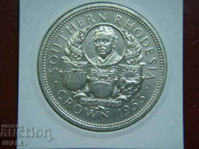 1 Coroană 1953 Rhodesia de Sud - AU/Unc
