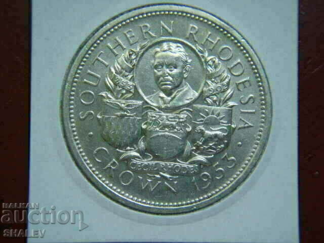 1 Crown 1953 Southern Rhodesia - AU/Unc