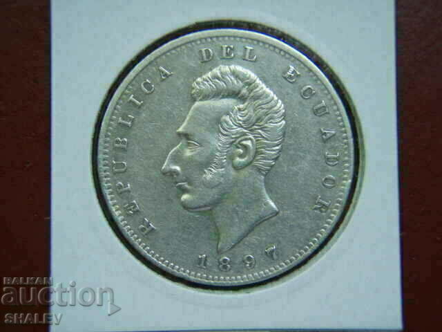 1 Sucre 1897 Ecuador - AU - 5 1 Sucre 1897 Ecuador - AU - 5