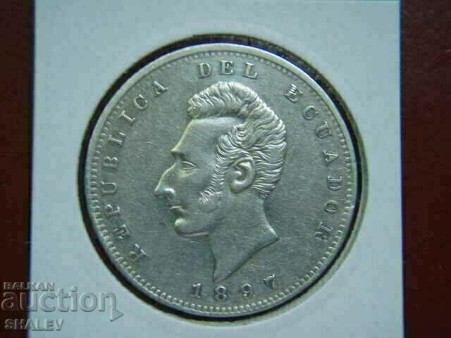 1 Sucre 1897 Ecuador - AU - 7 1 Sucre 1897 Ecuador - AU - 7