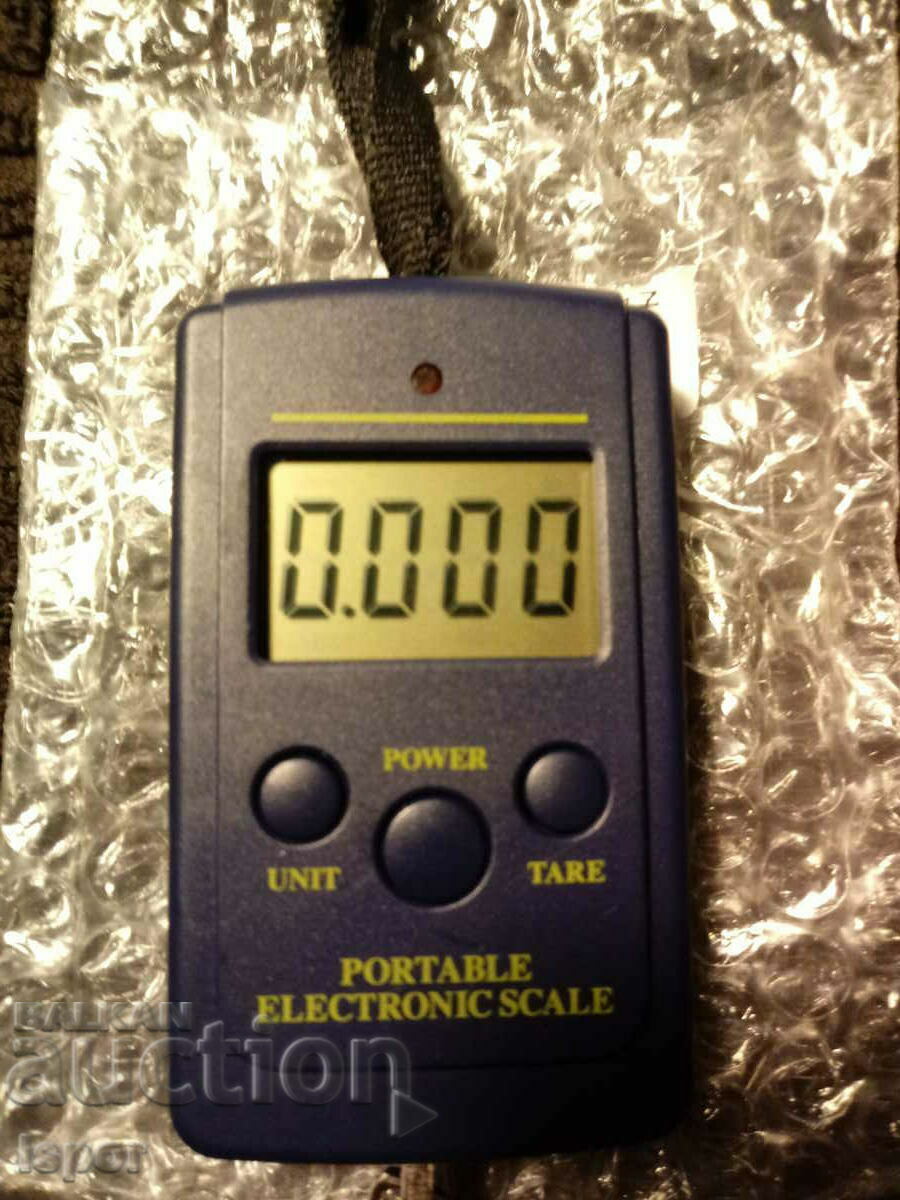 Handheld electronic scale 50 kg with price 15.00 BGN | € 7.67 Handheld electronic scale 50 kg with price 15.00 BGN | € 7.67