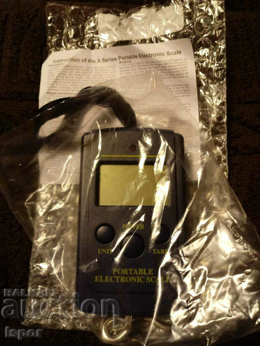 Handheld electronic scale 50 kg - 5 Handheld electronic scale 50 kg - 5