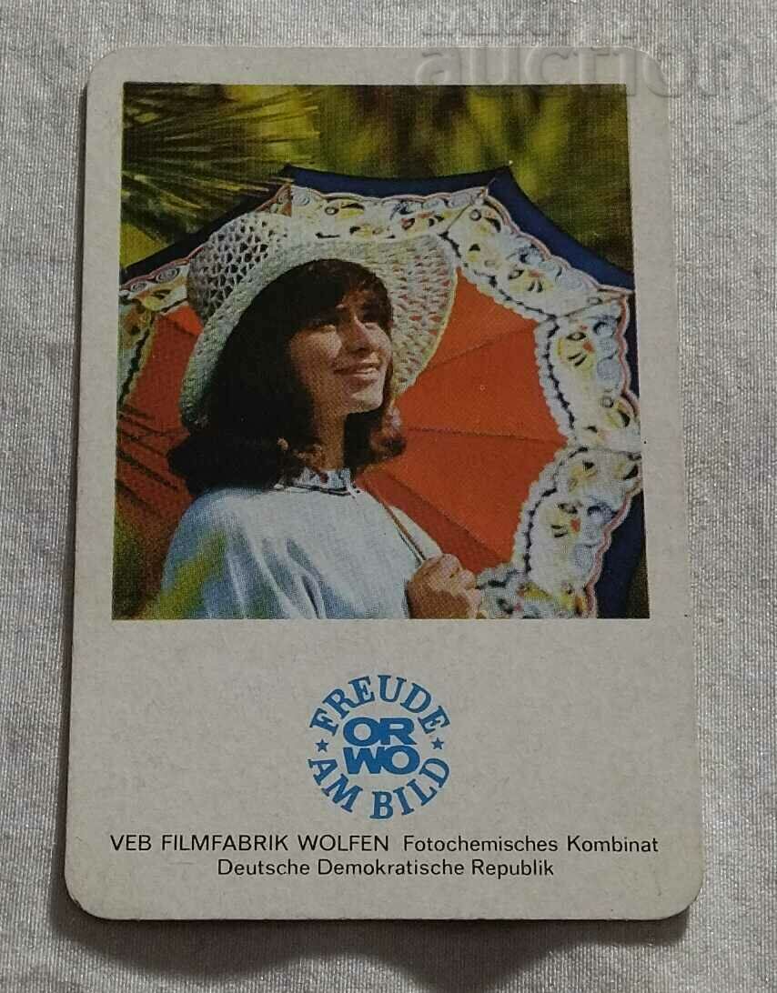 ΗΜΕΡΟΛΟΓΙΟ ORWO 1974