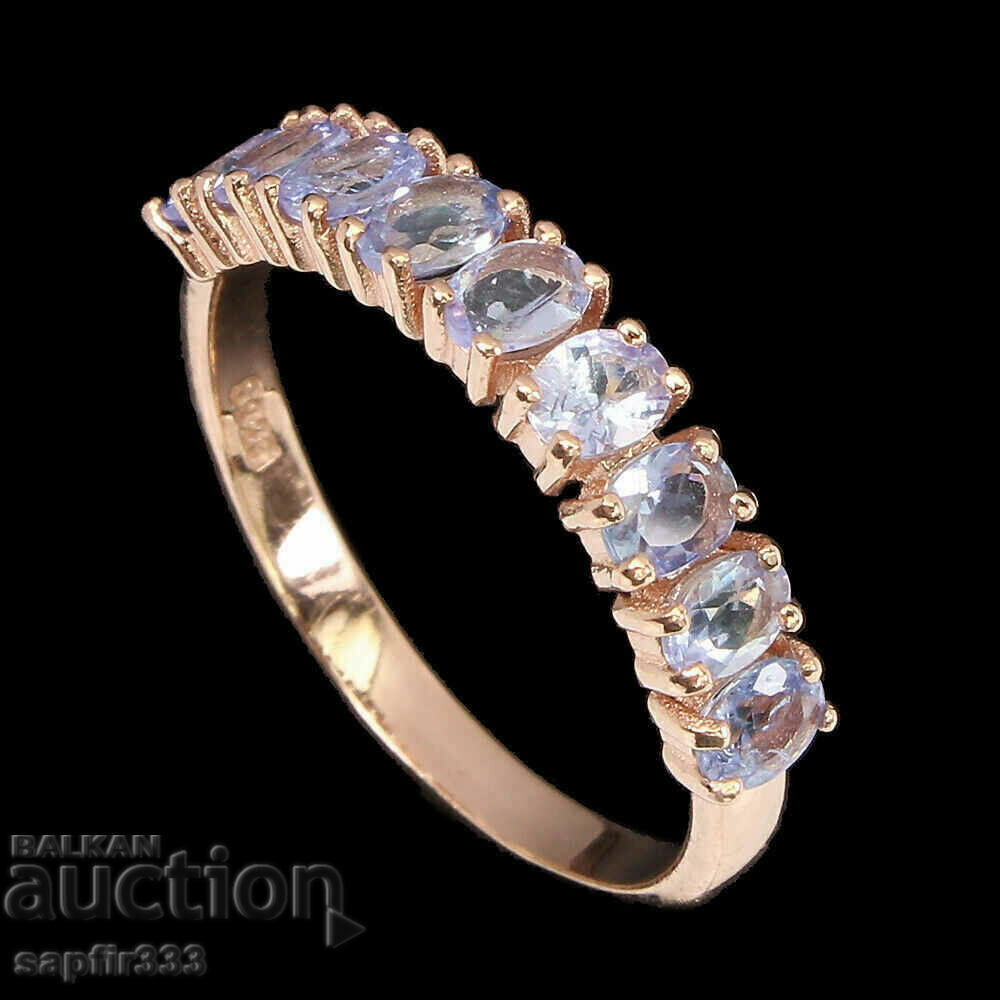 DESIGNER CHICOSE RING WITH NATURAL TANZANITE with price 433.00 BGN | € 221.39 DESIGNER CHICOSE RING WITH NATURAL TANZANITE with price 433.00 BGN | € 221.39