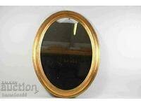 Mirror, wooden frame, retro style