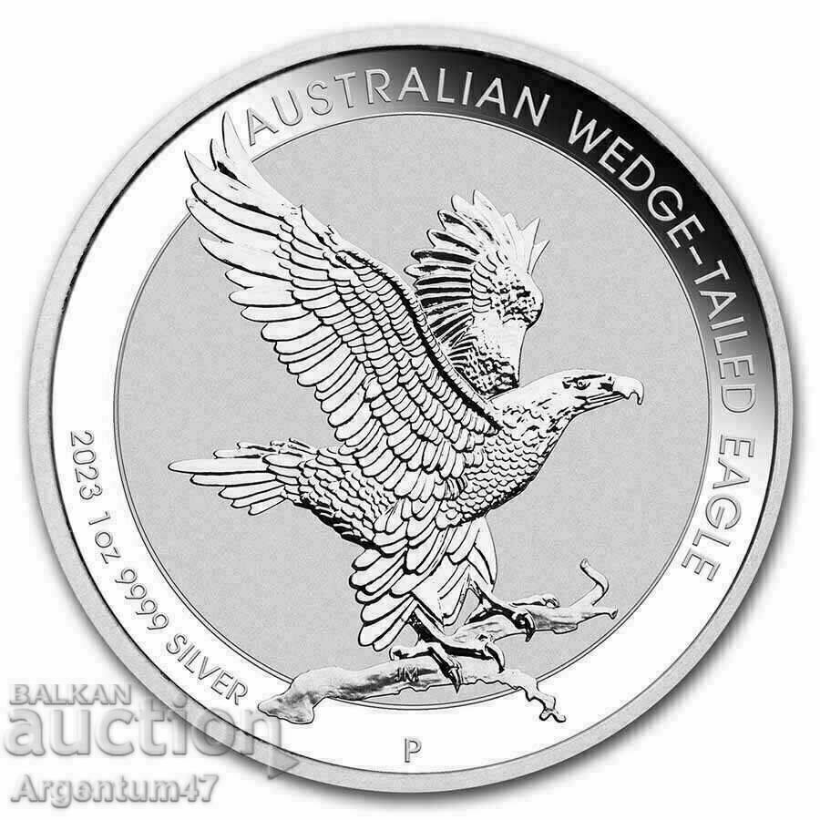 SILVER 1 OZ 2023 AUSTRALIA - WEDGE-TAILED EAGLE